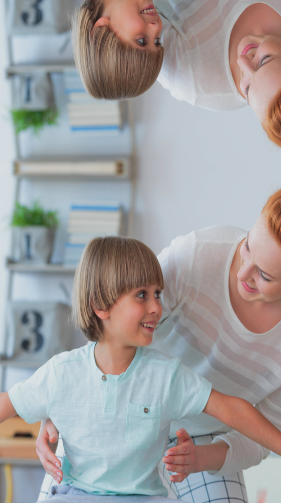 nurse playing with kid 