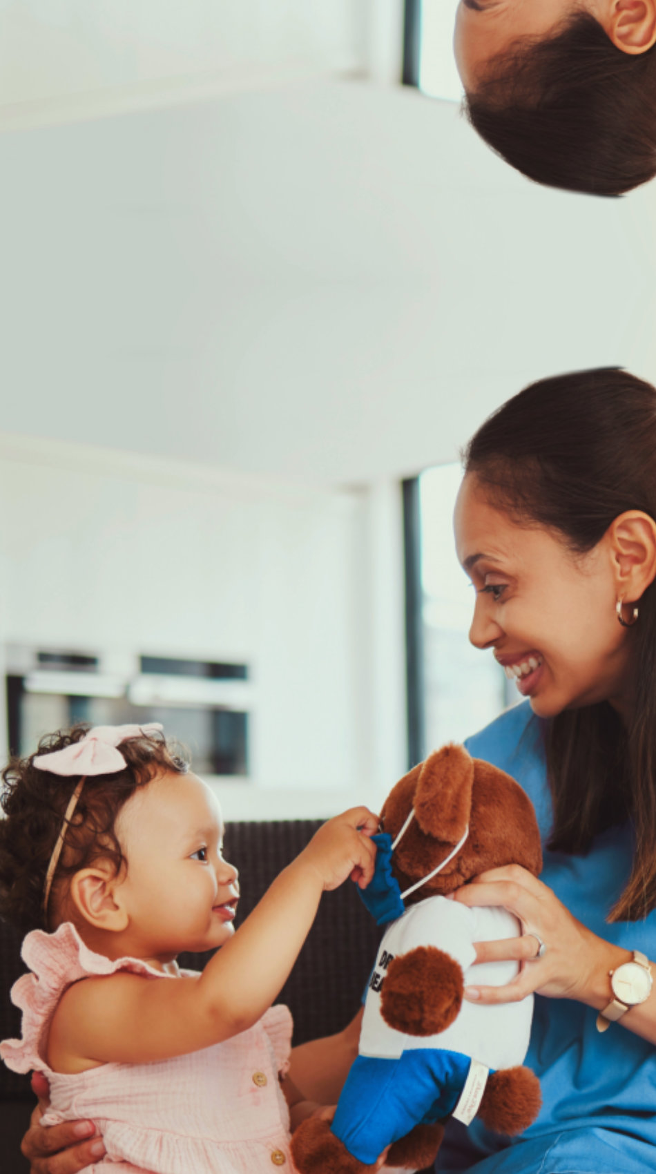 nurse with kid